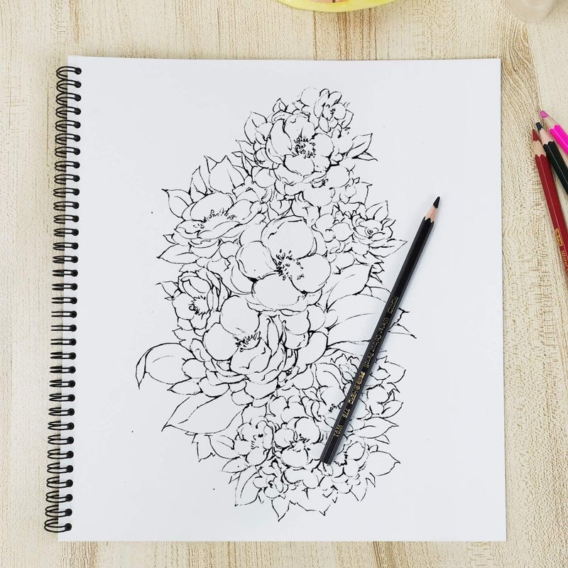 RAYSON WR32127M Wire Binding Spines, Multicolor, 3:1 Pitch Double Loop Binding Wires 1/2 Inch, 32-Loop Wire Ring Pack of 100 with Black, Gold, Blue, White, Silver - Image 5